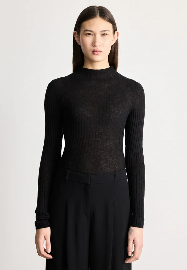 FENNI - Strickpullover - black