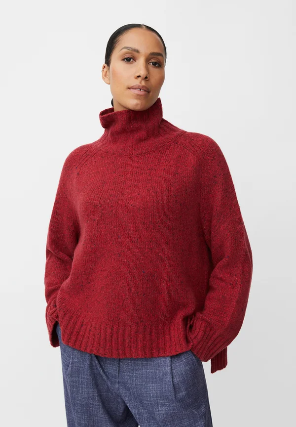FENORIA - Strickpullover - red dahlia