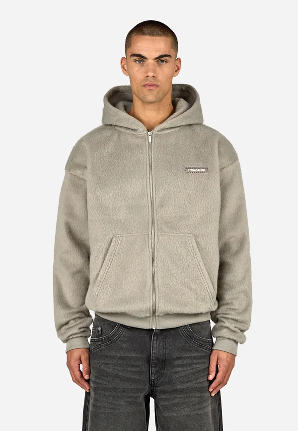 FERMO FLANNEL - Fleecejacke - black