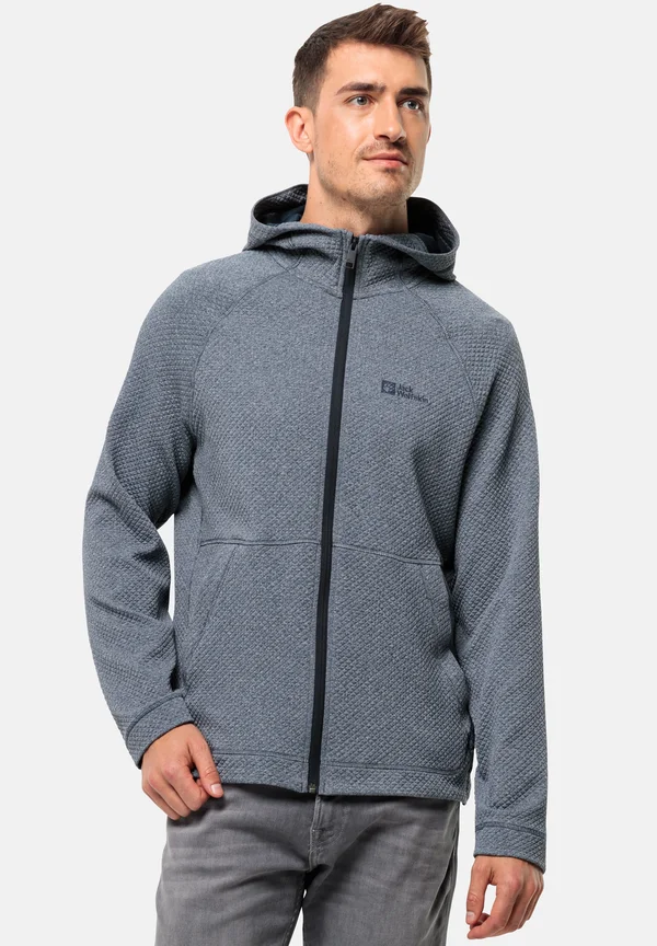 FERNWEH HOODED - Fleecejacke - night blue
