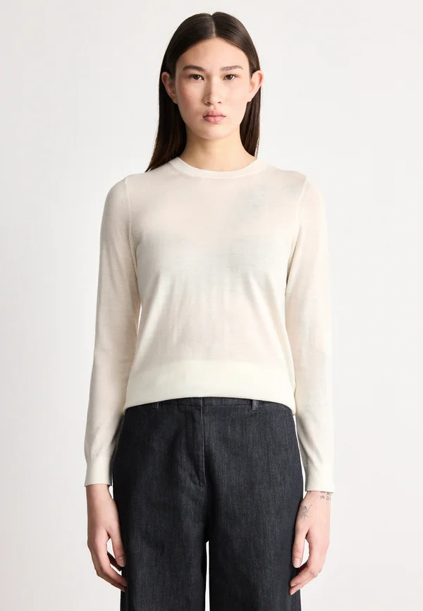 FERPINA - Strickpullover - open white