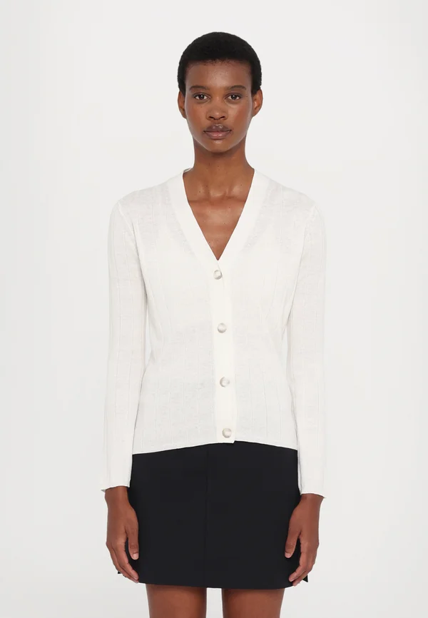 FERTILE - Strickjacke - white