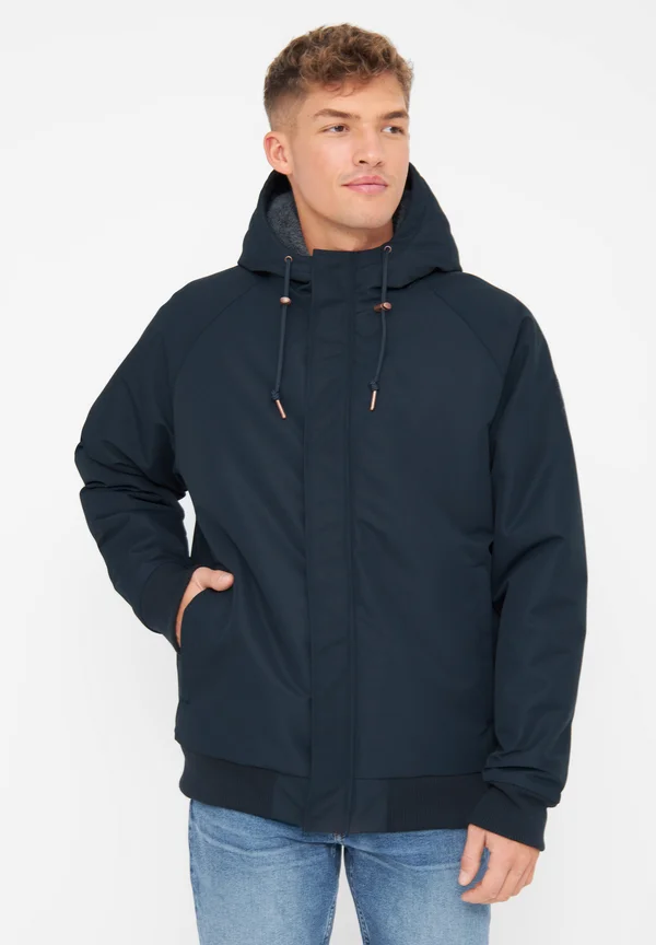 FESTHOLM SHORT - Winterjacke - navy grey
