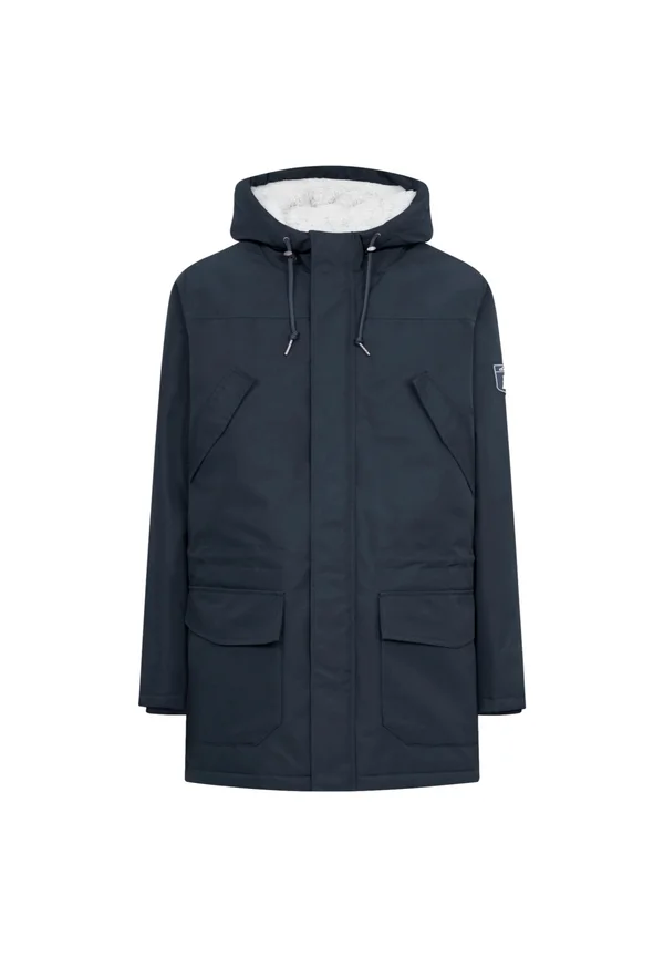 FESTHOLM - Wintermantel - navy off white