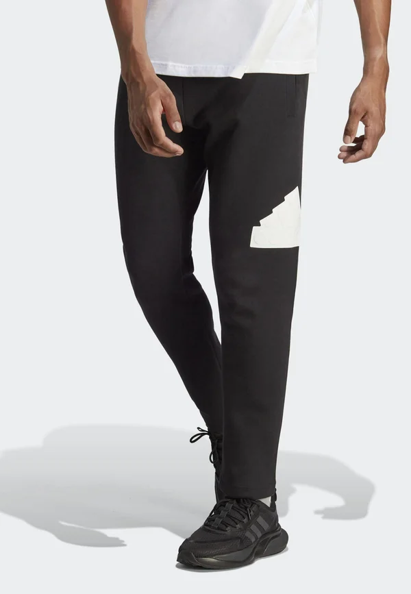 FI BOS - Jogginghose - black white