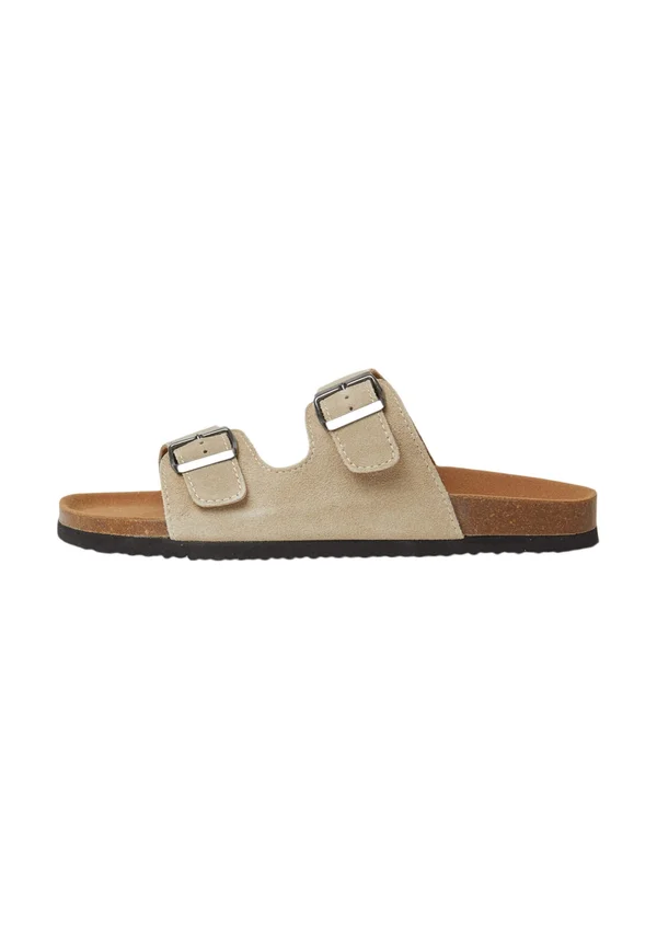 FIBBIE - Pantolette flach - beige