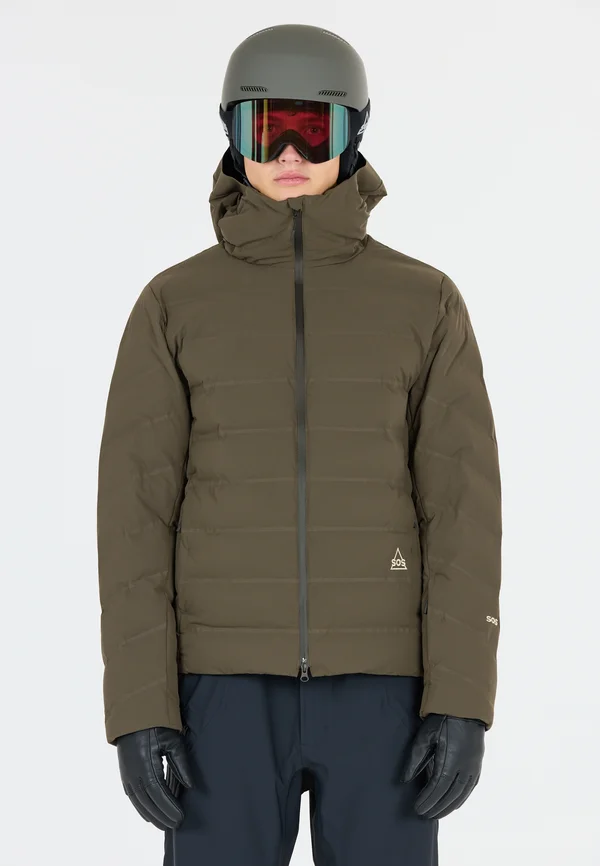 FIEBERBRUNN - Snowboardjacke - 1071 black ink