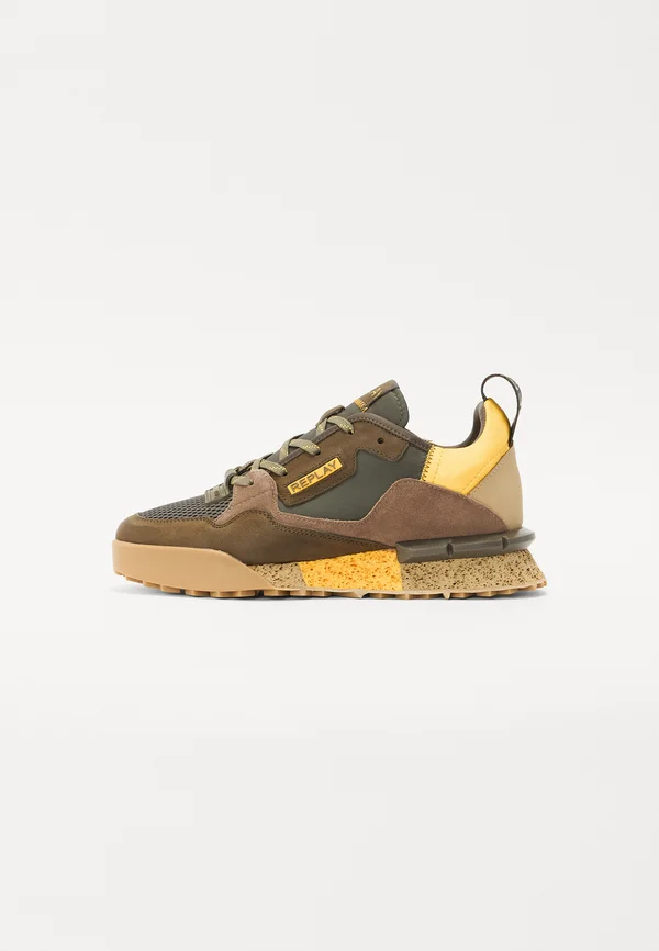 FIELD CLASSIC MIX - Sneaker low - green/yellow