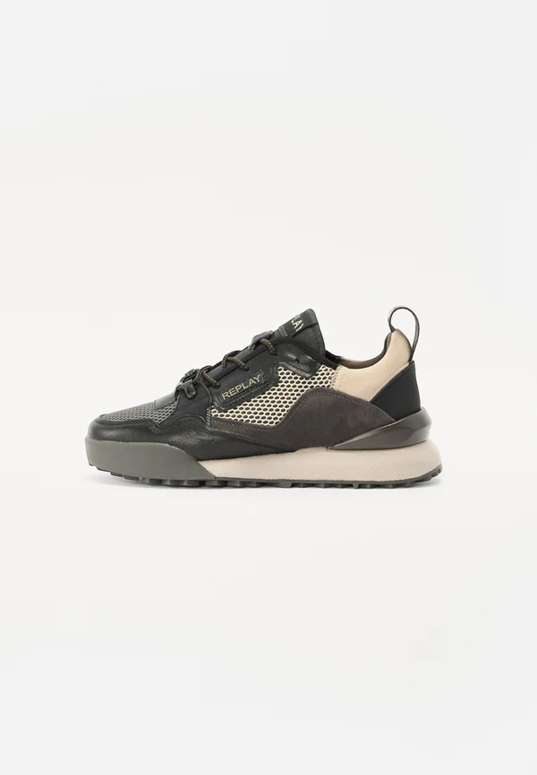 FIELD EDGAR - Sneaker low - black/grey