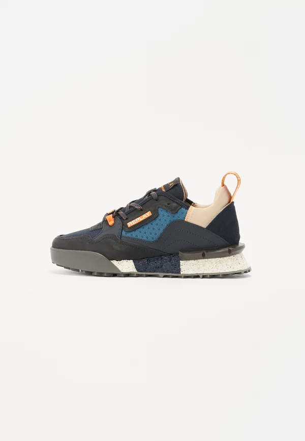 FIELD EDGE - Sneaker low - navy/taupe