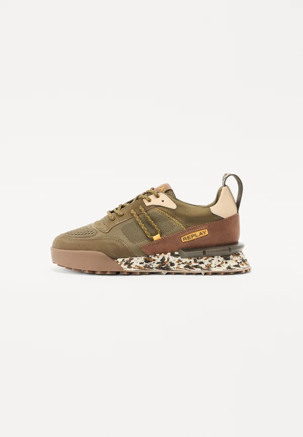FIELD JUPITER ENGINEREED - Sneaker low - brown