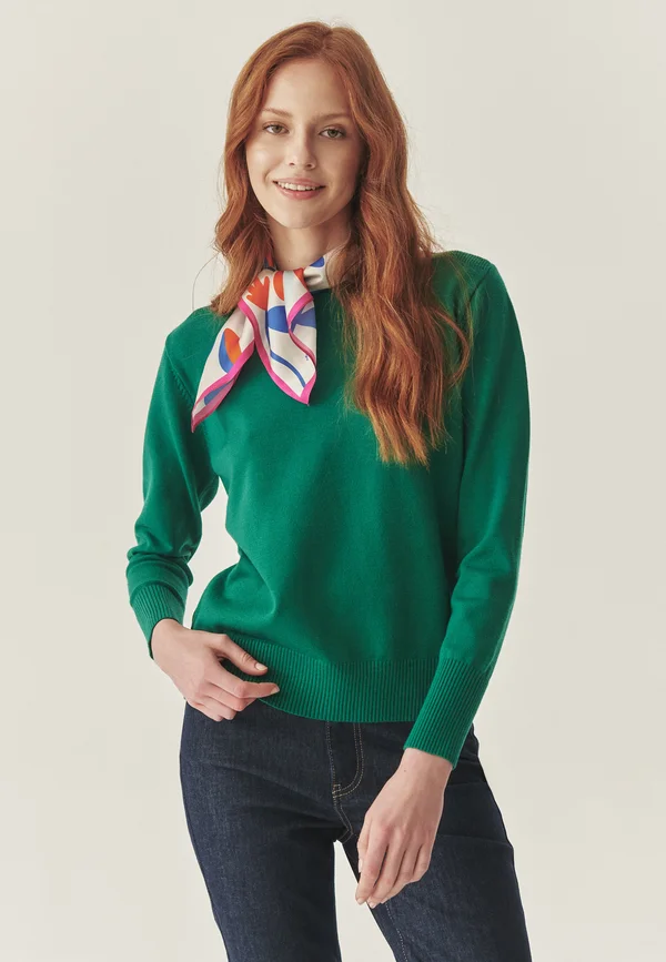 FIFER - Strickpullover - turquoise