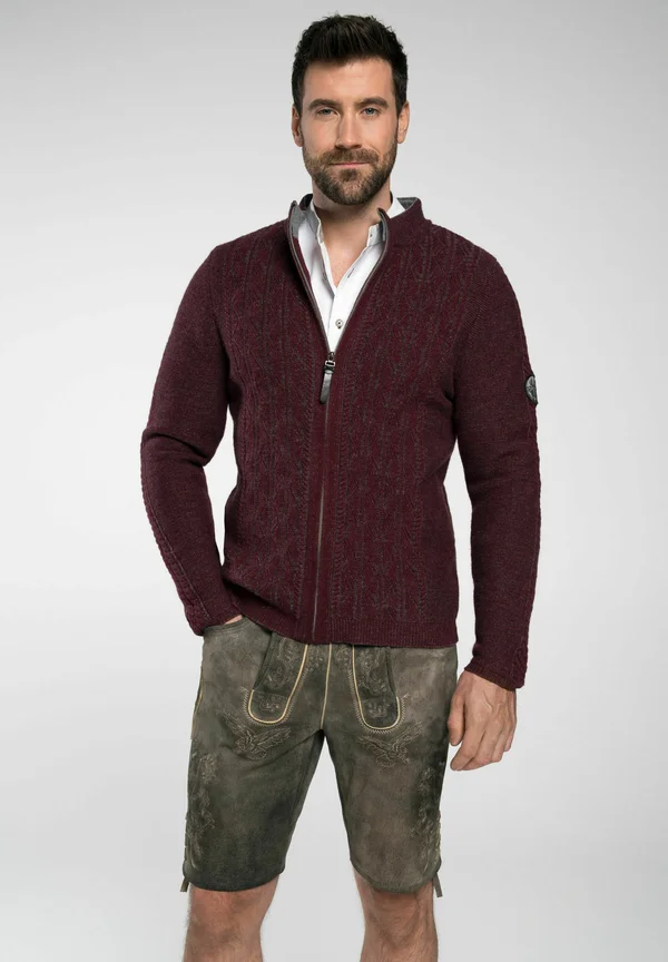 FILCH - Strickjacke - bordeaux