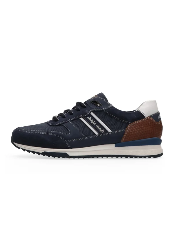 FILMON - Sneaker low - mid blue cognac