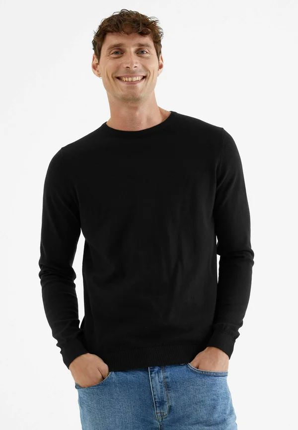 FIN - Strickpullover - Black
