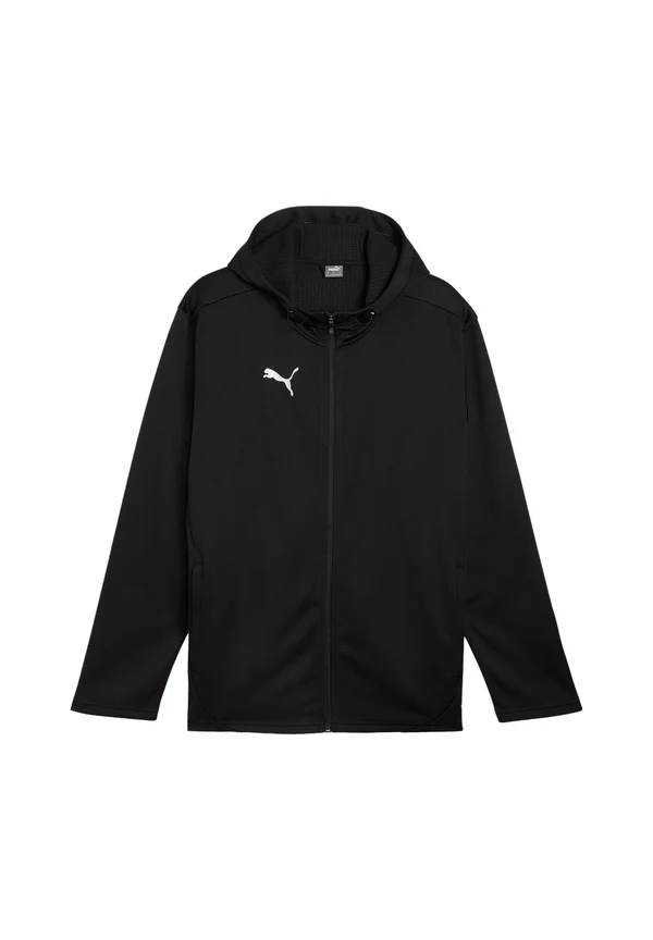 FINAL  - Fleecejacke - schwarzsilber