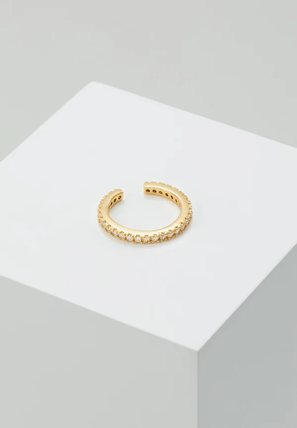 FINE PAVE SINGLE EAR CUFF - Einzelner Ohrring - gold-coloured