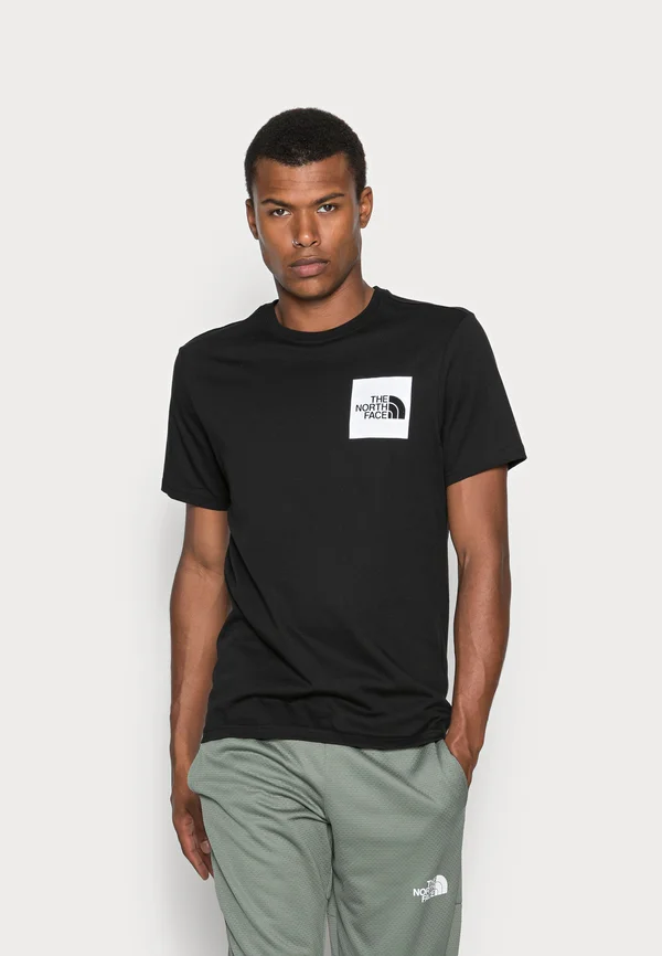 FINE TEE - T-Shirt print - black