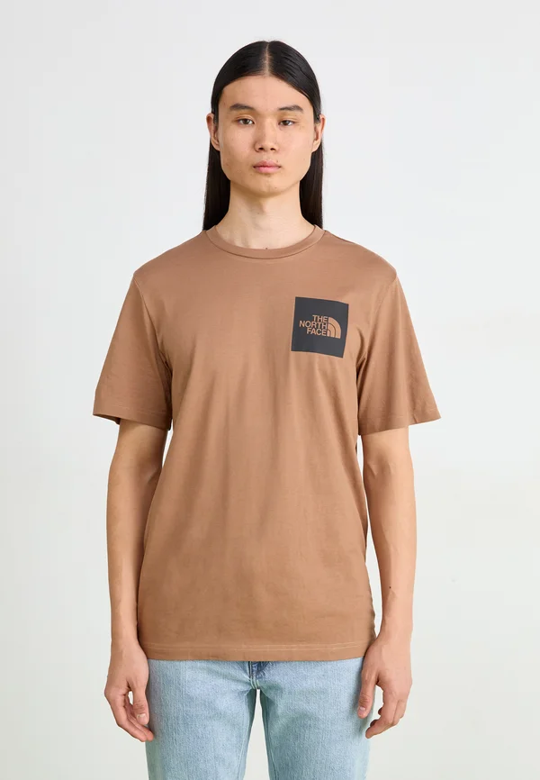 FINE TEE - T-Shirt print - latte