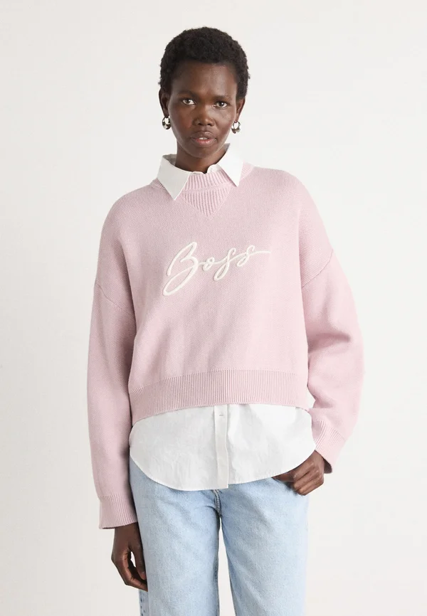 FINEVRA - Strickpullover - open purple