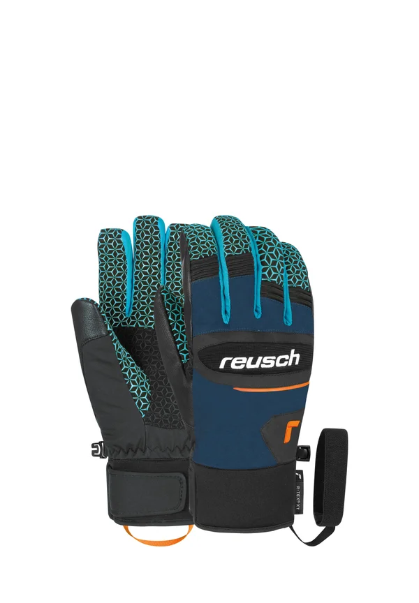 FINGER DRAGON - Fingerhandschuh - dress blue orange popsicl