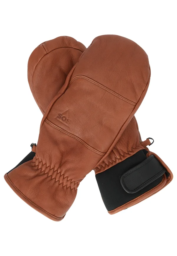 Fingerhandschuh - bruin caramel