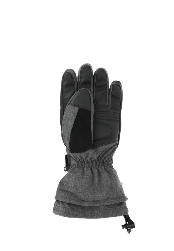 Fingerhandschuh - charcoal melange