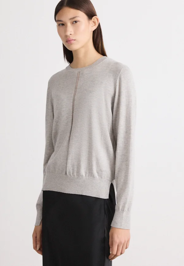 FINGUINE - Strickpullover - light pastel grey
