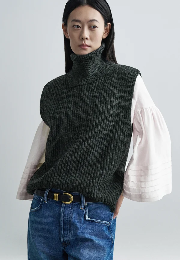 FINLEY - Strickpullover - anthracite