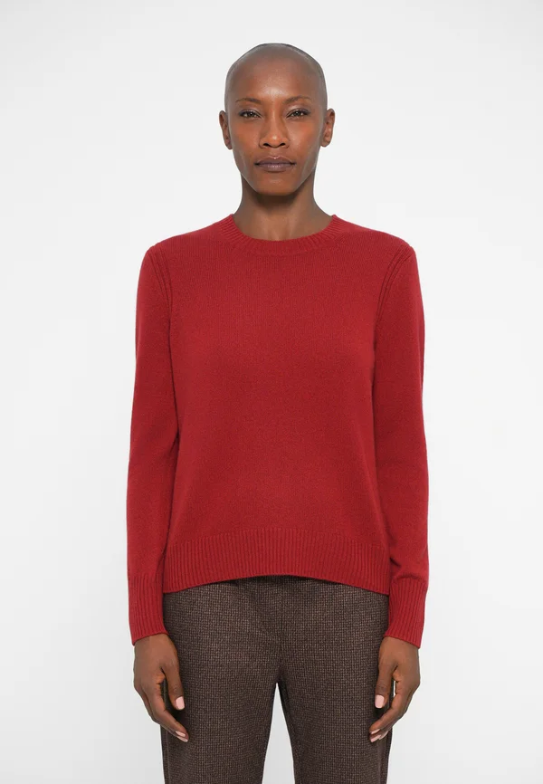 FIONDA - Strickpullover - rosso bacca