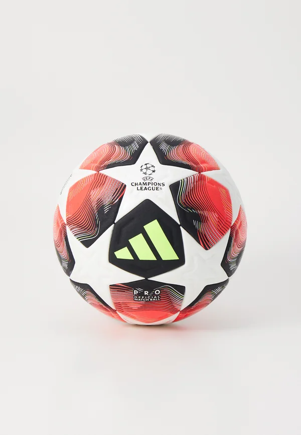 FIRED UP - Fußball - white/lucid red/lucid lemon/silver metallic