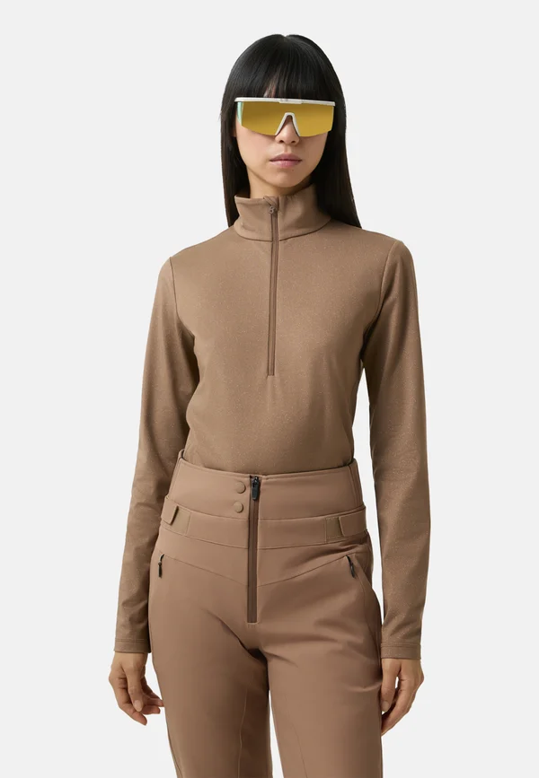 FIRST LAYER MARGO - Langarmshirt - karamell