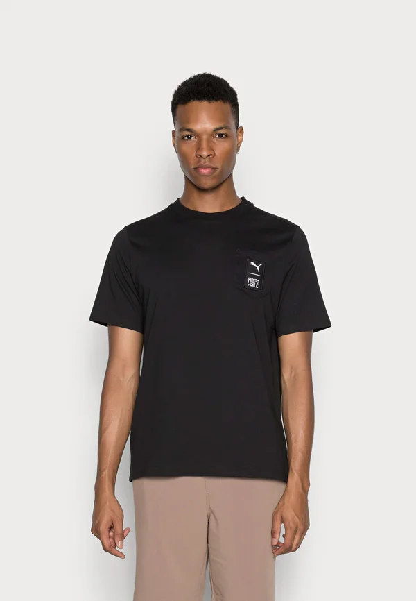 FIRST MILE  - T-Shirt print - puma black