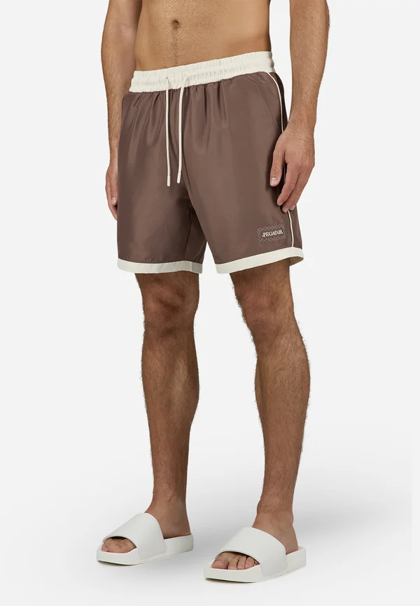 FISCO - Badeshorts - cozy brown