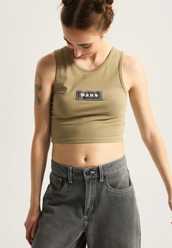 FITTED  - Top - olive