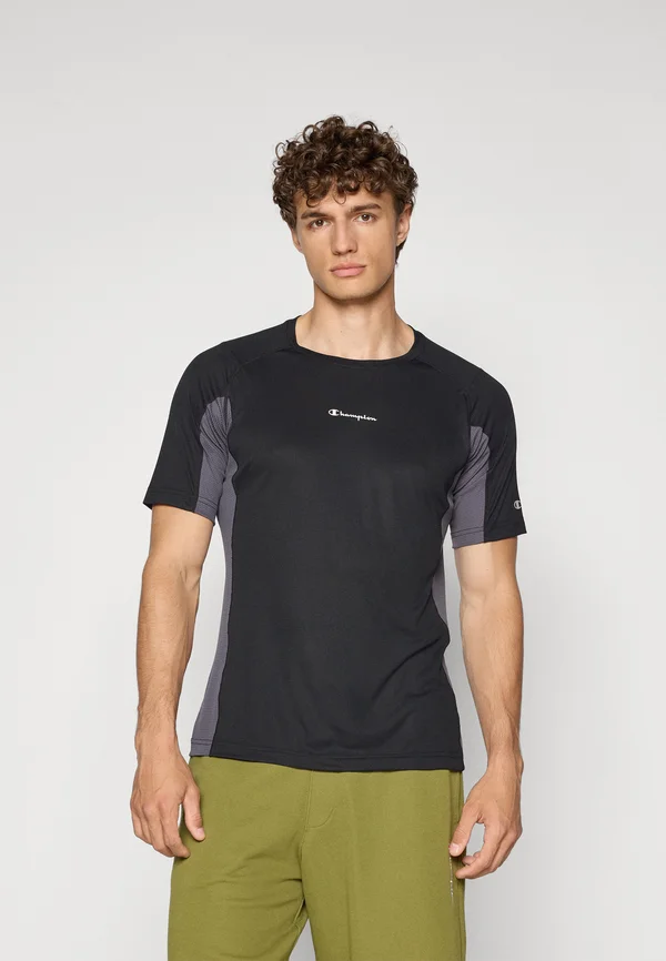 FITTED TRAINING - Sport T-Shirt - black