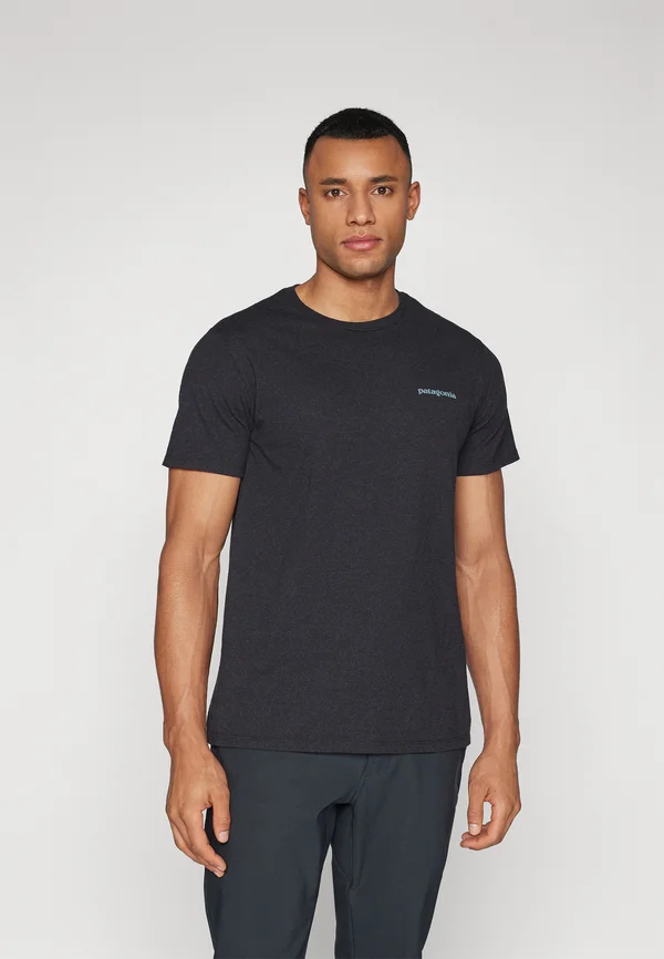 FITZ ROY ICON TEE - T-Shirt basic - ink black