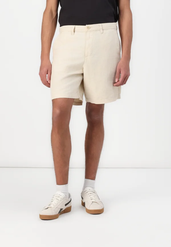 FIXED WAIST SHORT - Shorts - light brown