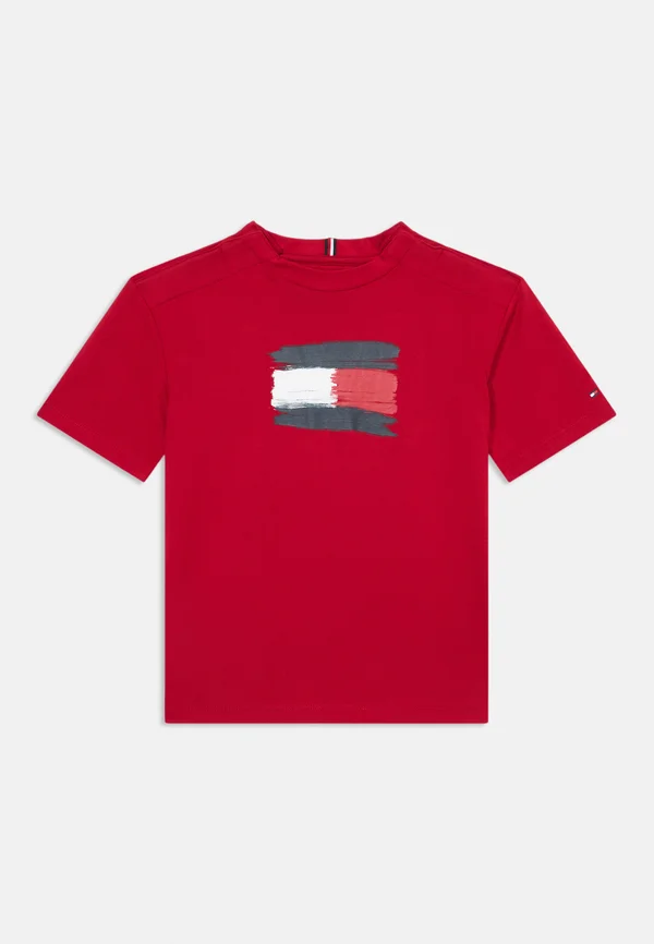 FLAG ARCHIVE TEE - T-Shirt print - medium red