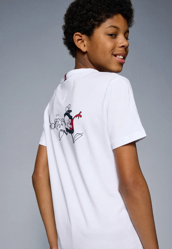 FLAG FUN TEE UNISEX - T-Shirt print - white