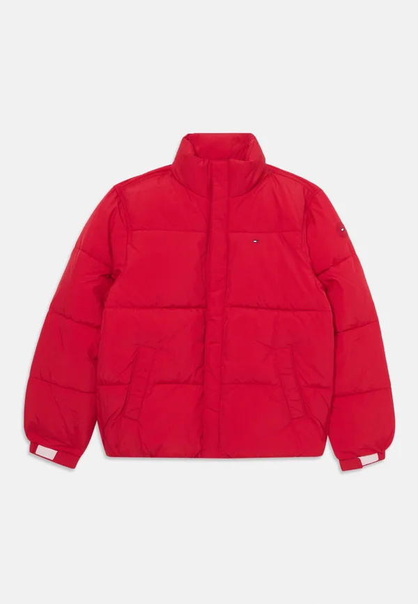 FLAG PUFFER JACKET UNISEX - Winterjacke - medium red