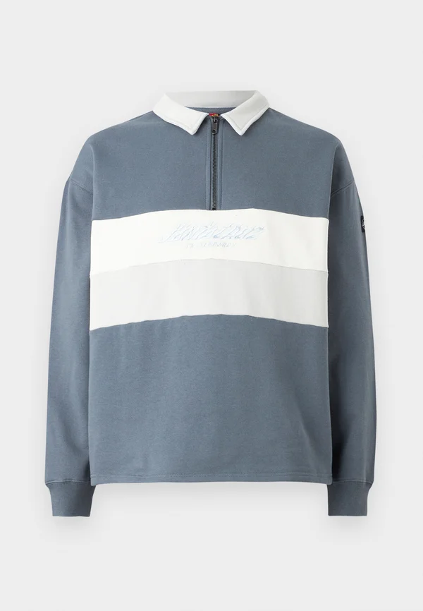 FLAME STRIP ZIP CREW UNISEX - Sweatshirt - storm grey