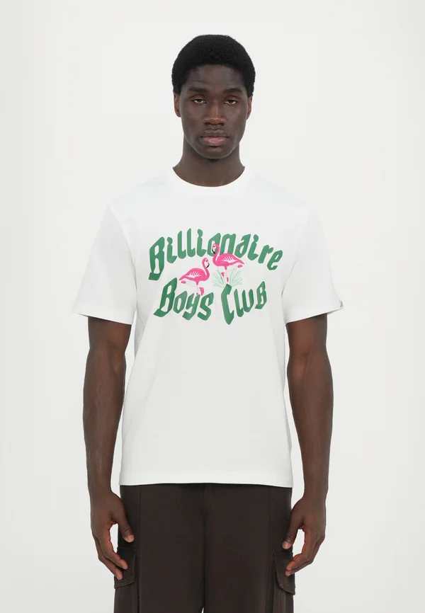 FLAMINGO - T-Shirt print - white