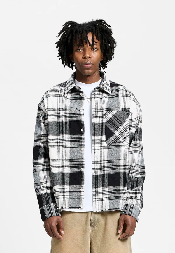 FLANNEL - Hemd - black