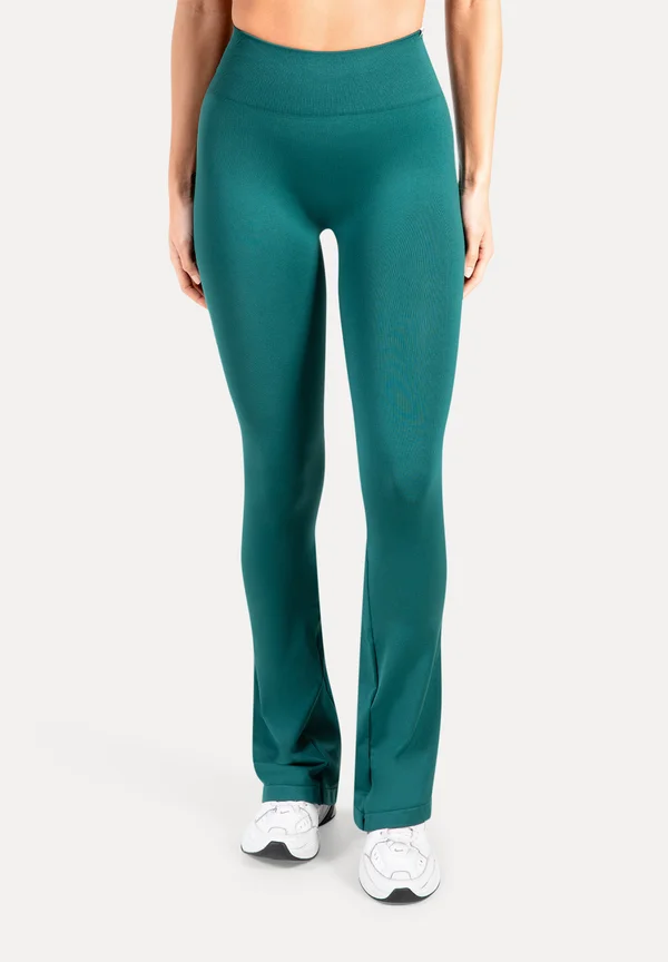 FLARED SHAPED ORIANA - Tights - dunkelgrün