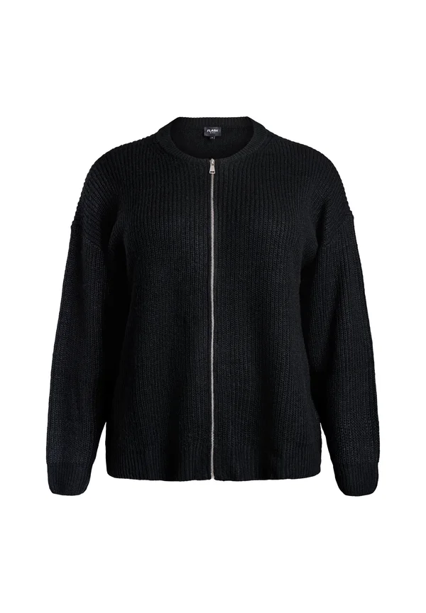 FLASH - Strickjacke - black