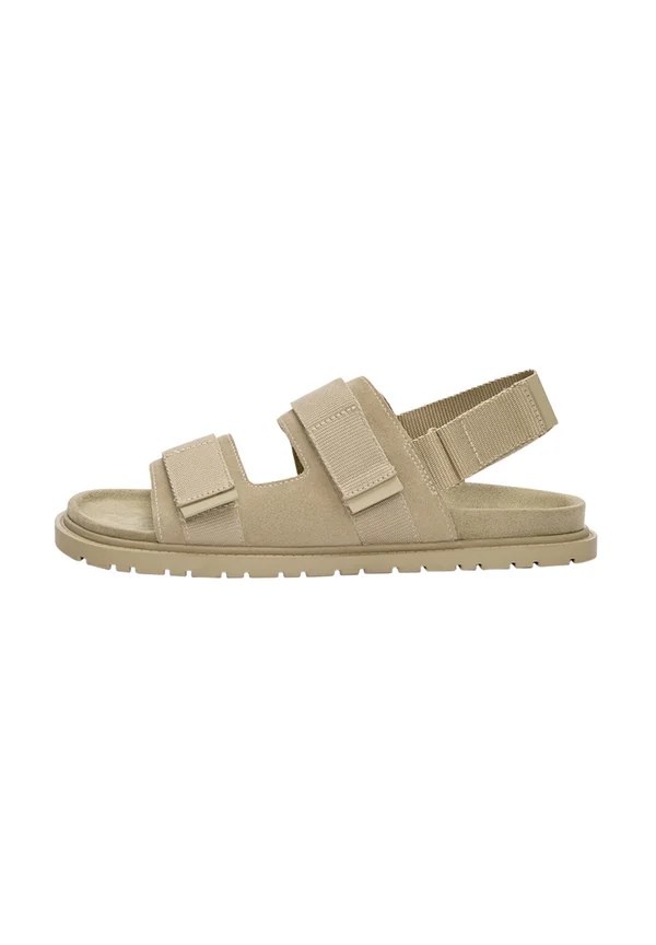 FLAT - Riemensandalette - beige