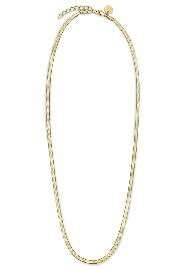 FLAT SNAKE - Halskette - gold-coloured
