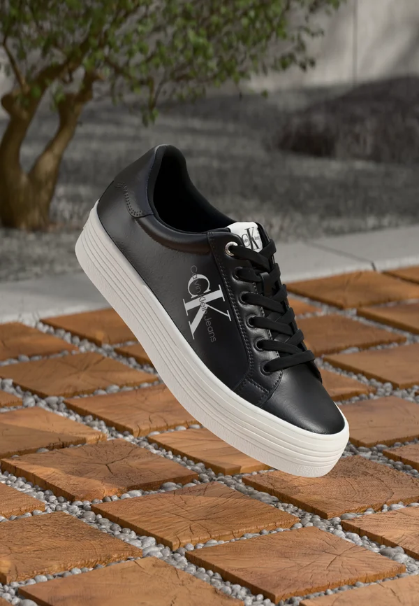 FLATFORM LACEUP - Sneaker low - black