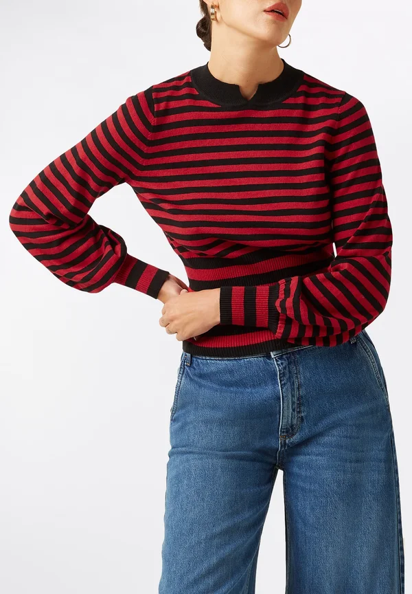 FLAVIA BERRY - Strickpullover - chili red